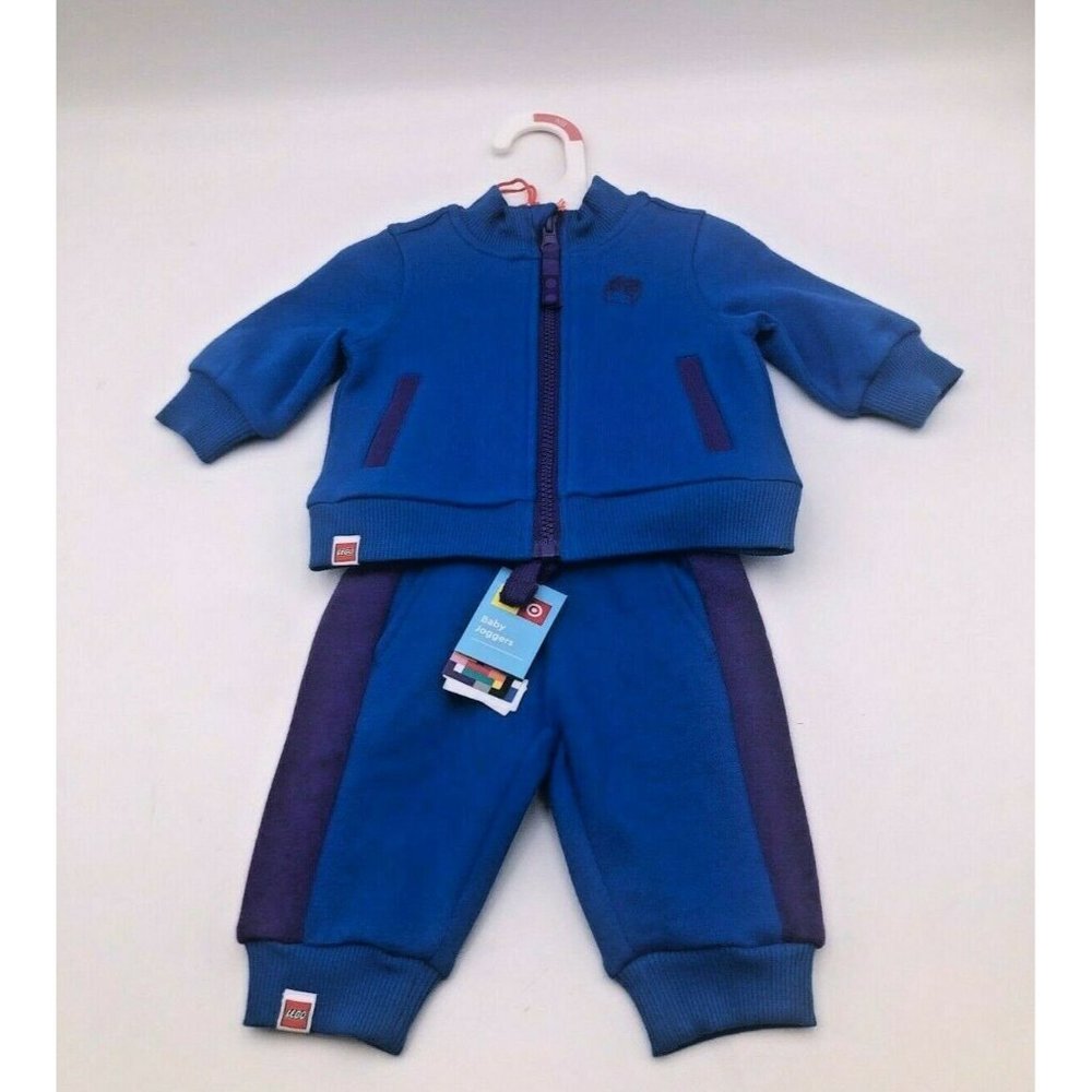 Lego Baby Jogger Pants & Jacket Blue Set NEWBORN. NEW